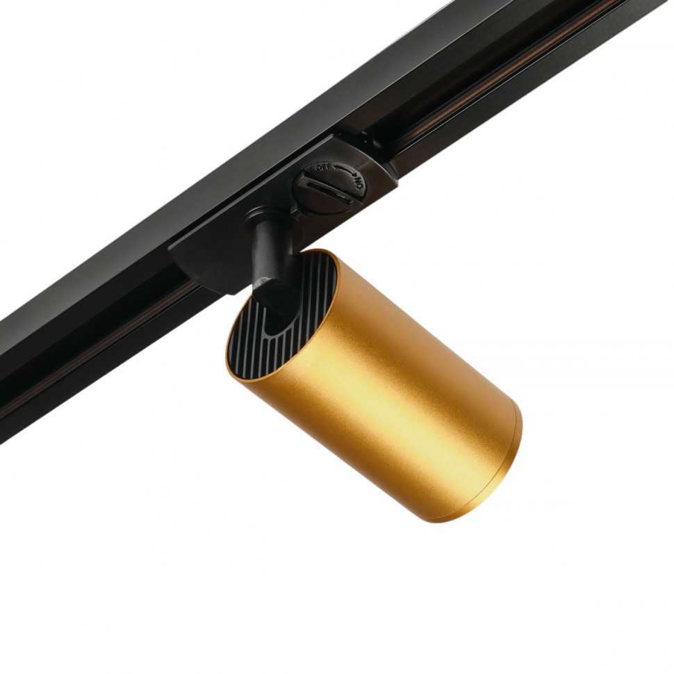 Трековый однофазный светильник Myfar Beam MT0120-GU10-BS