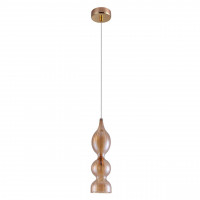 Подвесной светильник Crystal Lux Iris SP1 B Amber