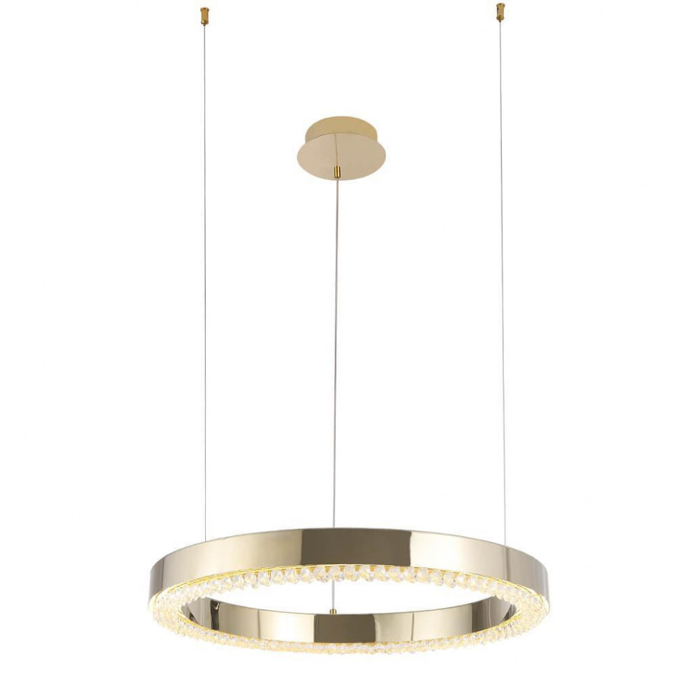 Подвесная люстра Crystal Lux SATURN SP30W LED GOLD