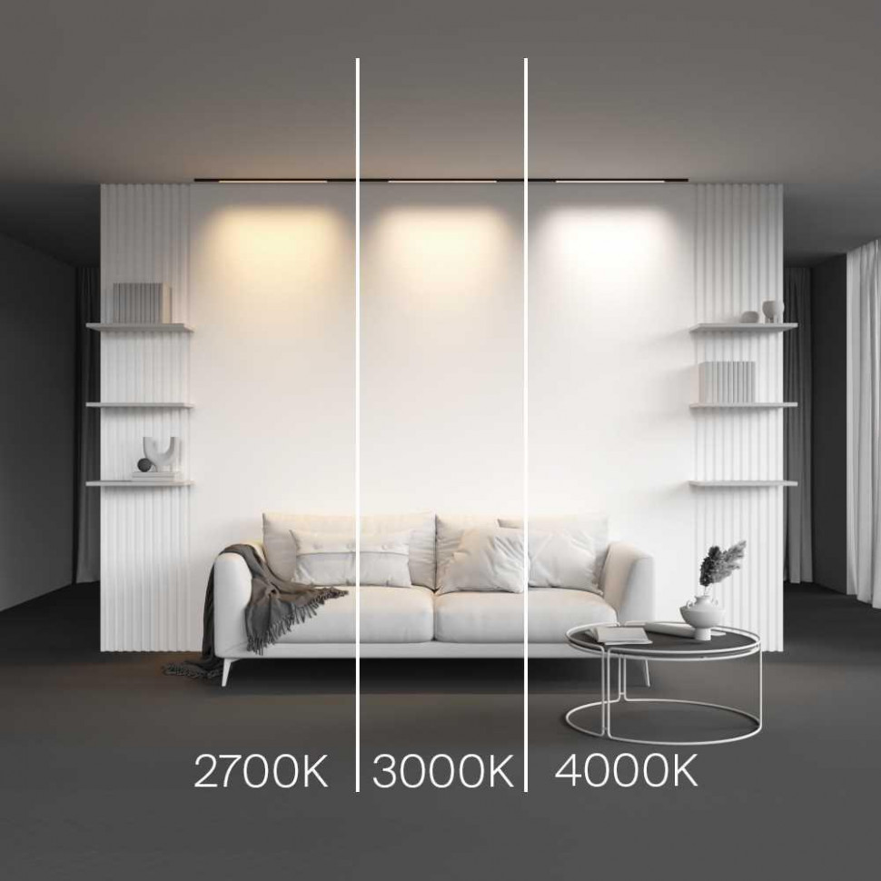 Трековый магнитный светильник Maytoni Basis TR190-1-10W3K-B