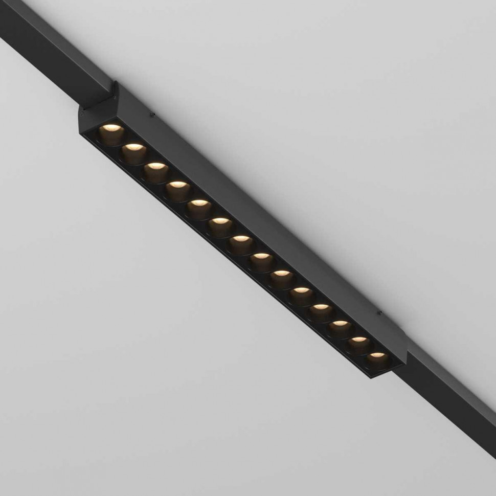 Трековый магнитный светильник Maytoni Points TR162-1-12W3K-M-B