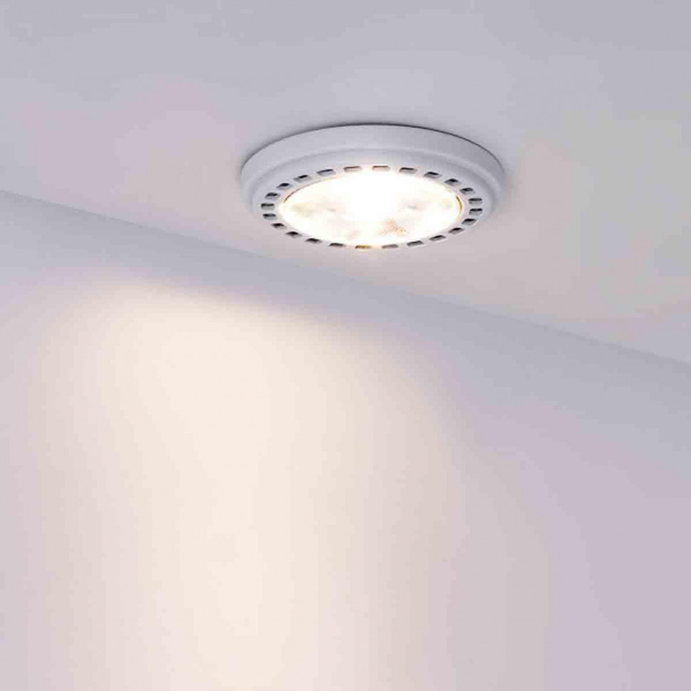 Светодиодная лампа Arlight AR111-UNIT-G53-15W- Warm3000 (WH, 24 deg, 12V) 025640