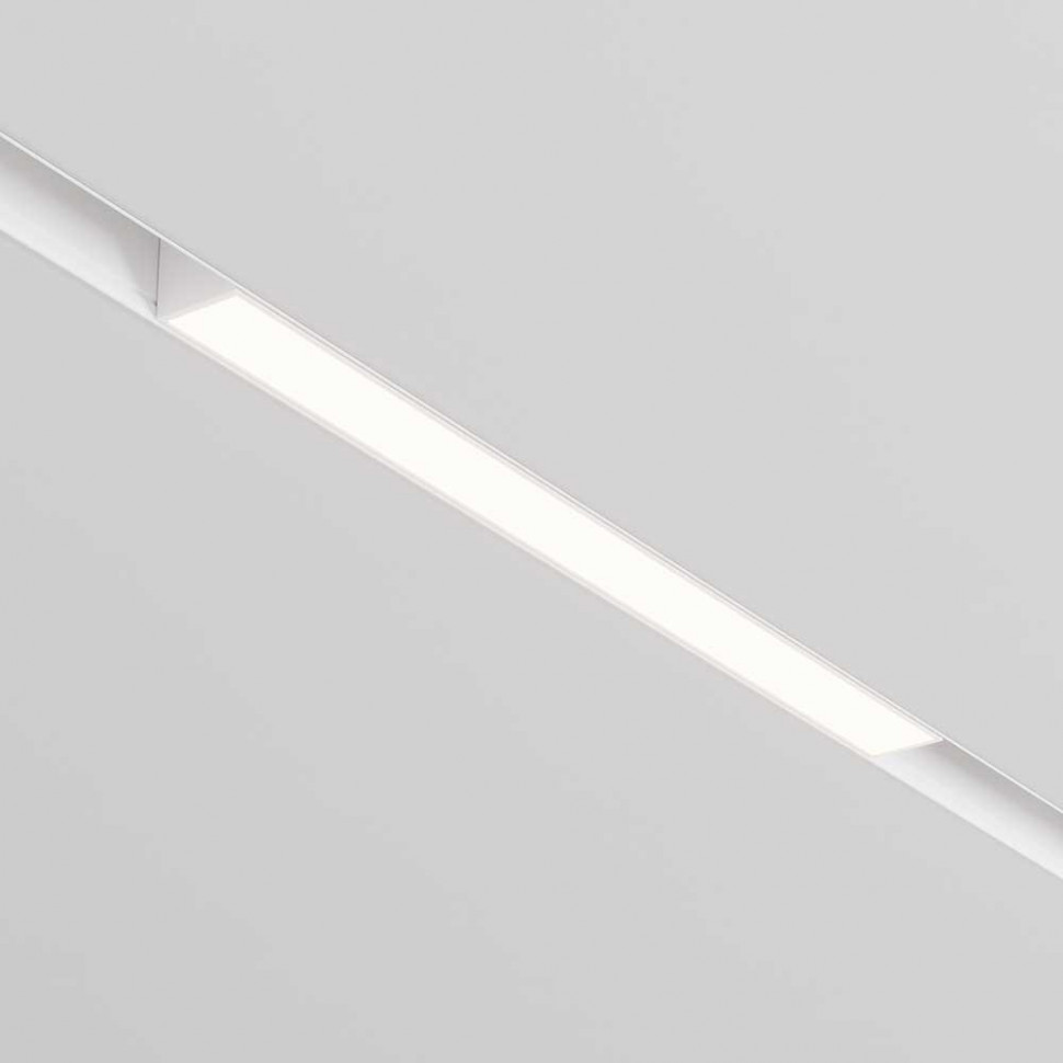 Трековый магнитный светильник Maytoni Basis TR030-4-12W3K-WW-DS-W