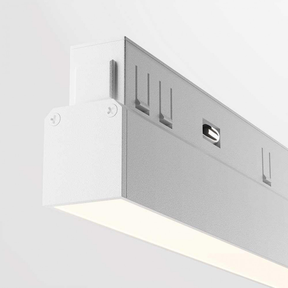 Трековый магнитный светильник Maytoni Basis TR030-4-12W3K-WW-DS-W