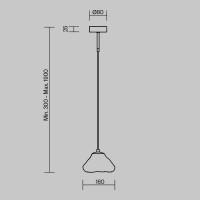 Подвесной светильник Freya Eatery FR5488PL-01CH