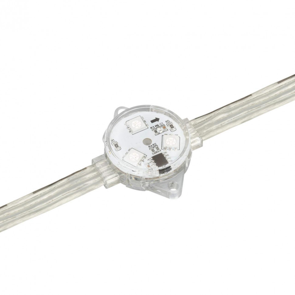 Управляемый светодиодный модуль Arlight DMX-B3-D30 12V RGB 036772