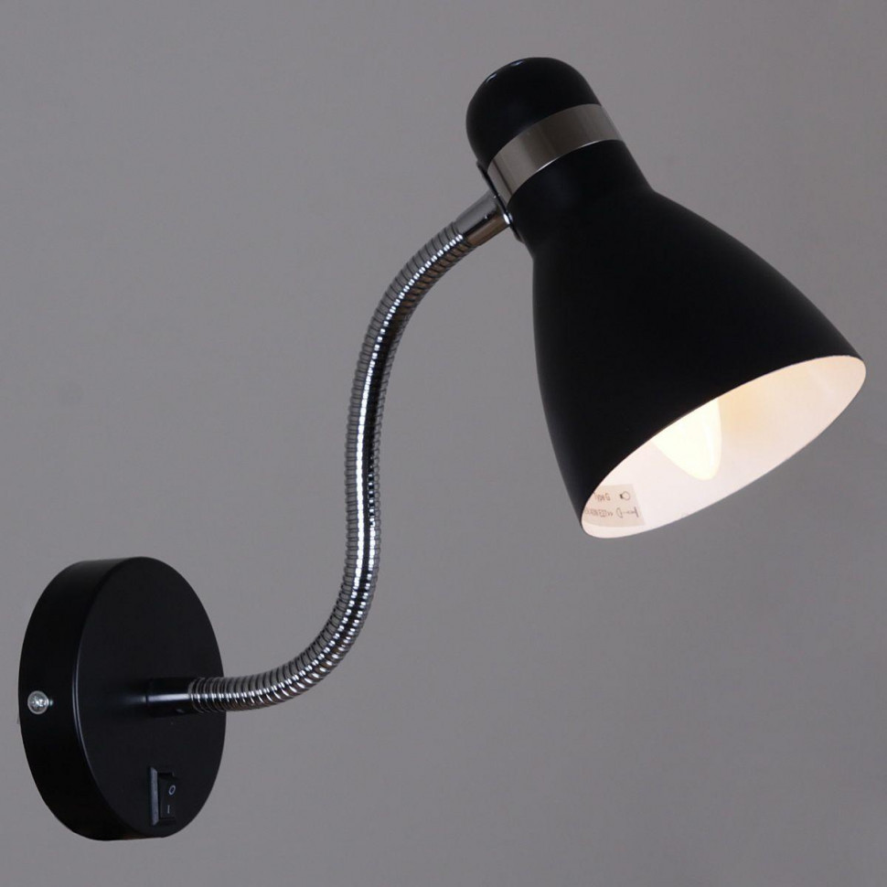 Гибкое бра Reluce 04714-0.2-01SL BK