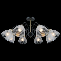 Люстра на штанге Illumico IL0198-8CSQ-79 BK AB