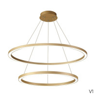 Подвесная люстра Crystal Lux FORTUNA SP123W LED GOLD
