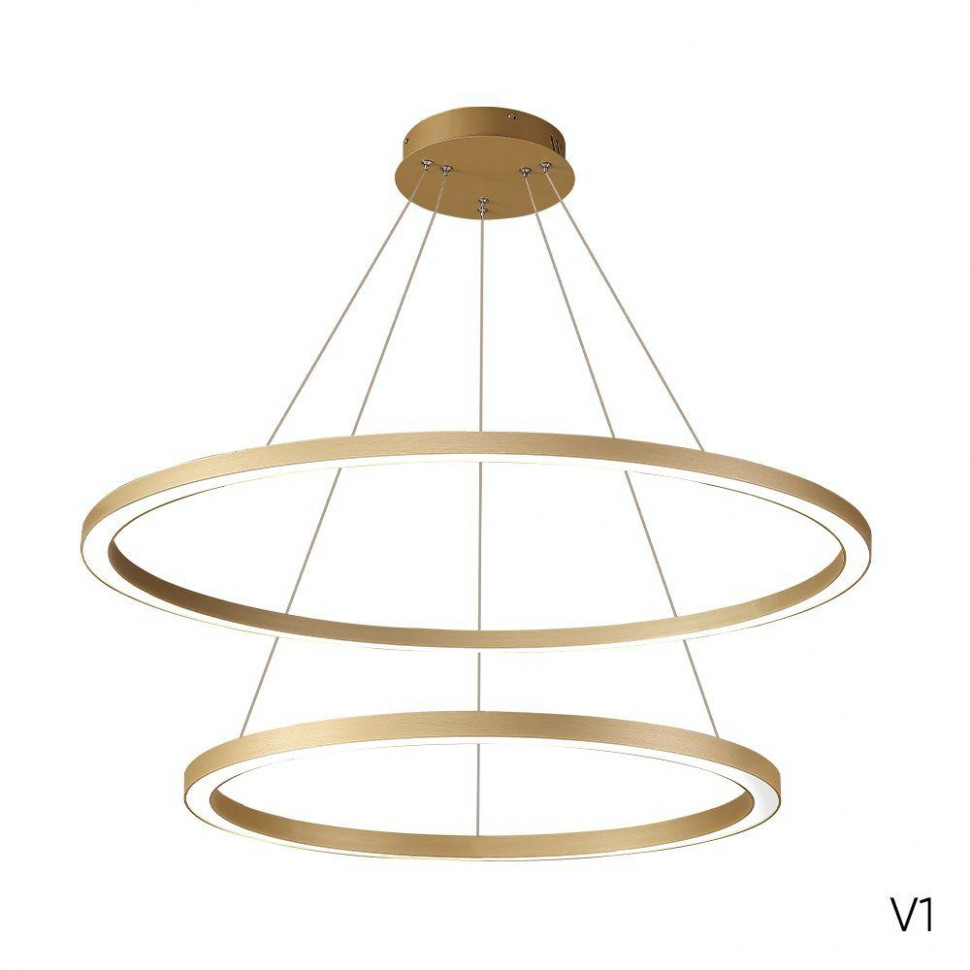 Подвесная люстра Crystal Lux FORTUNA SP123W LED GOLD
