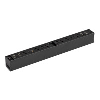 Трековый магнитный светильник Arlight MAG-FLAT-25-L200-6W Day4000 (BK, 100 deg, 24V, DALI) 046331