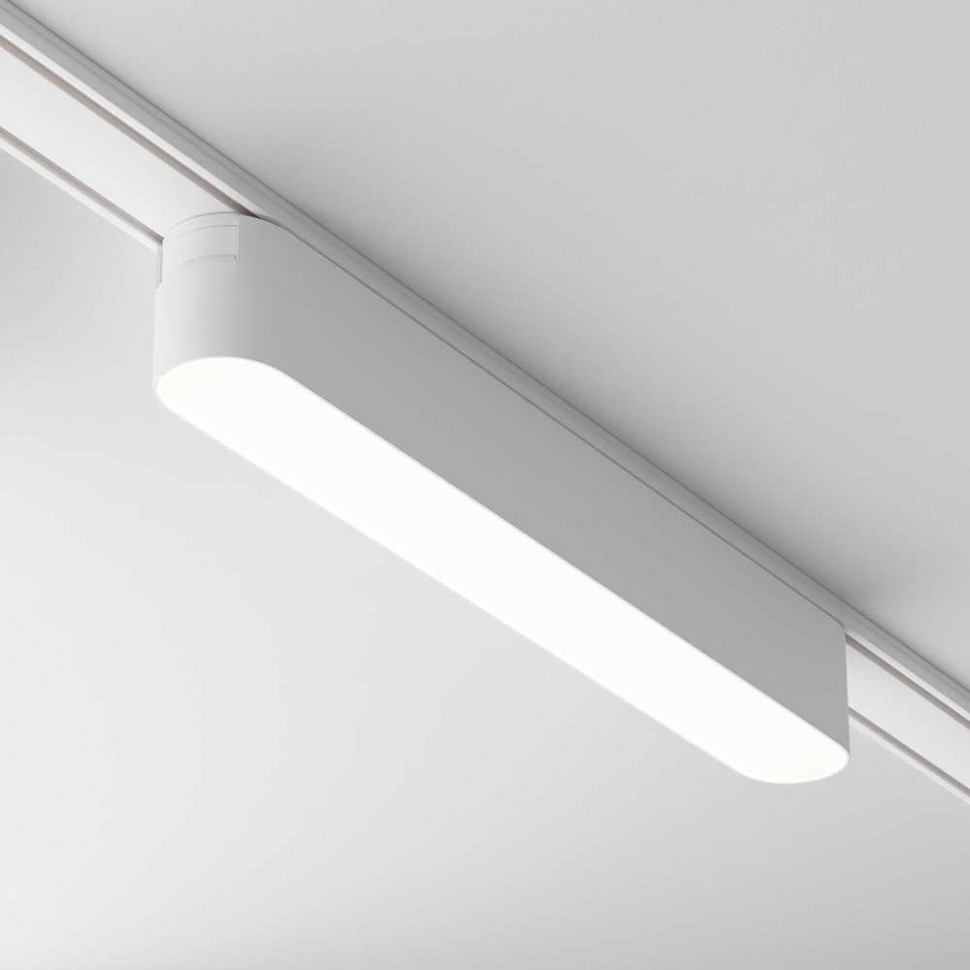 Трековый магнитный светильник Maytoni Basis TR080-1-12W4K-W