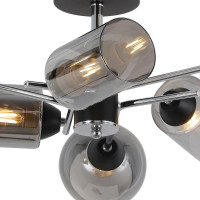 Люстра на штанге Illumico IL8243-6COU-79 BK CR