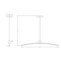 Подвесная люстра Arte Lamp Arno A3362SP-25BK
