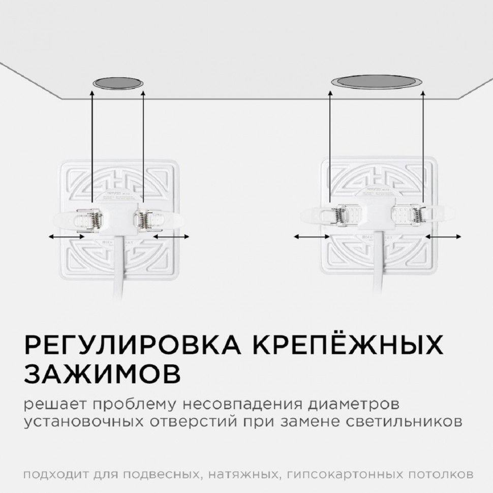 Встраиваемая светодиодная панель Apeyron FLP 06-113