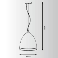 Подвесной светильник Zumaline Stone HP1342