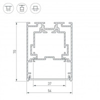 Профиль Arlight S2-LINE-5470 029440