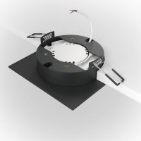 Встраиваемый светильник Maytoni Technical Hoop DL086-GX53-SQ-BG