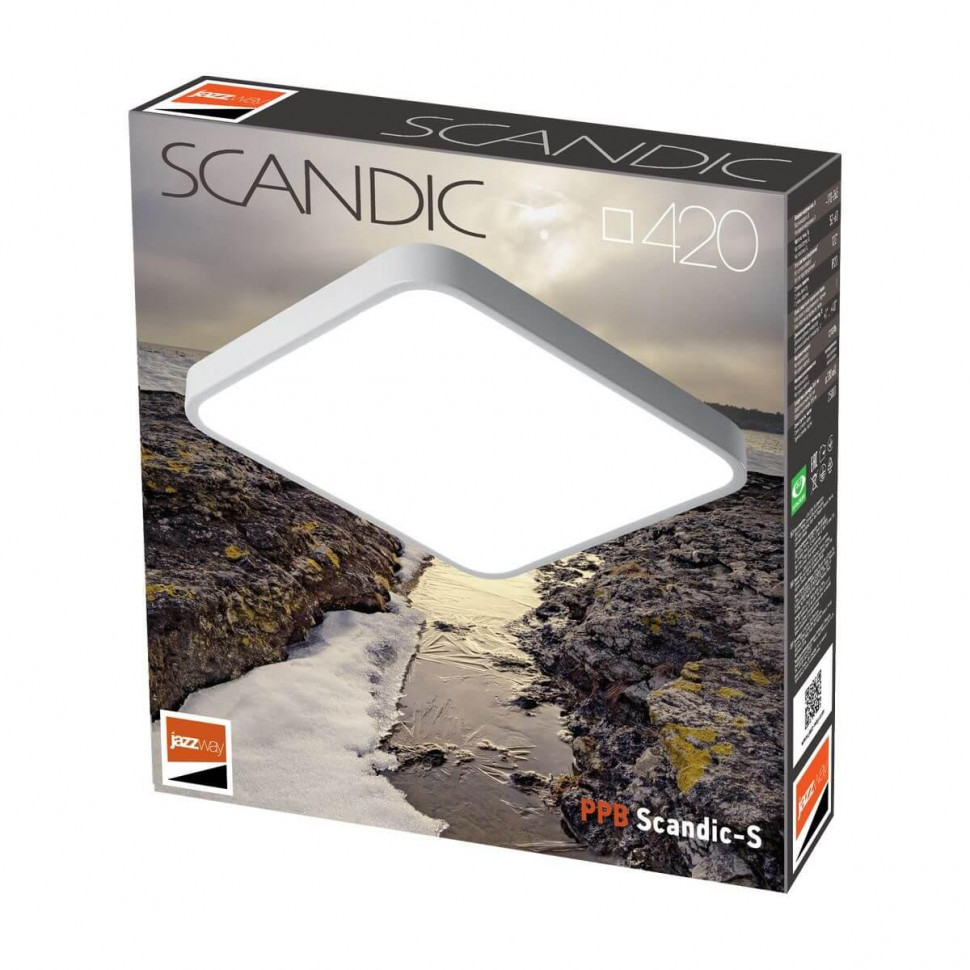 Потолочный светодиодный светильник Jazzway PPB Sсandic-S 5037274