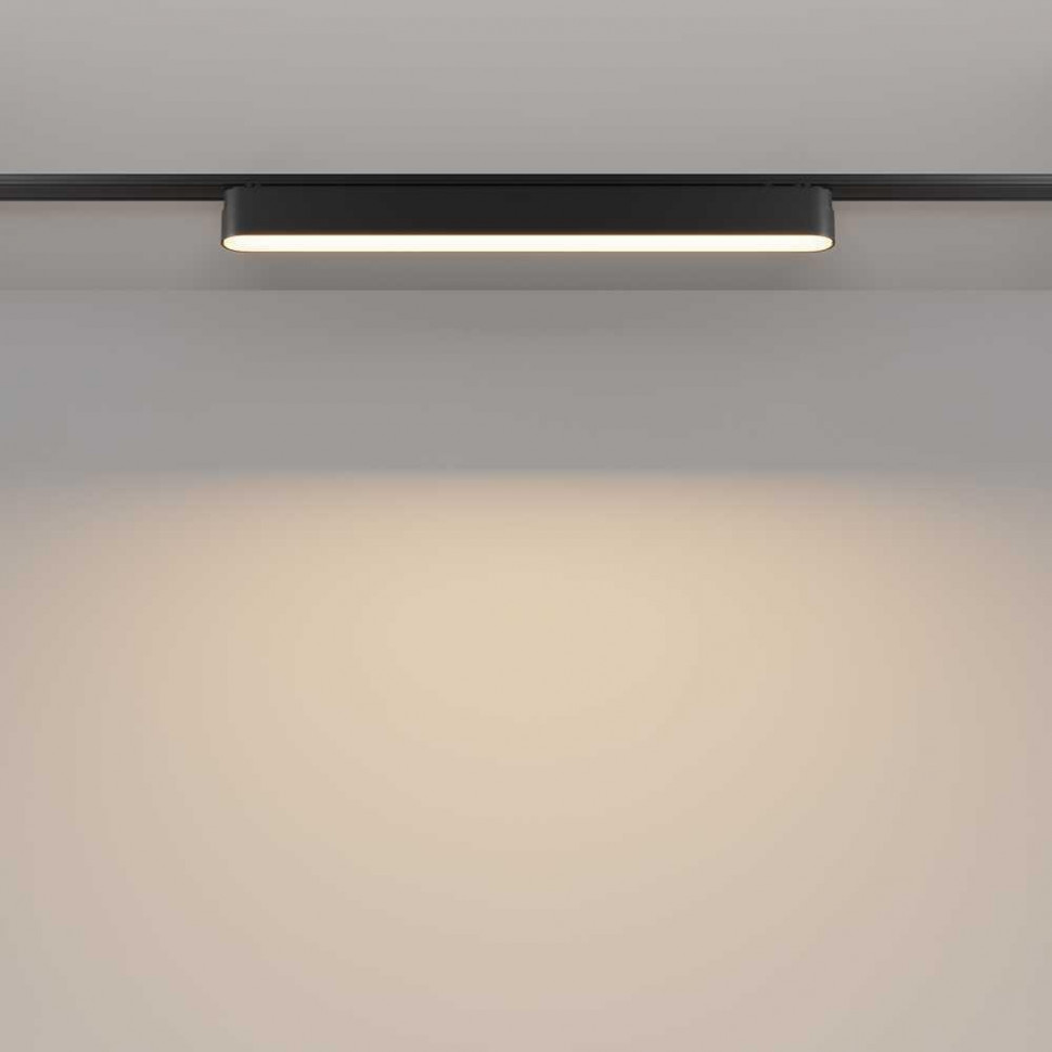 Трековый магнитный светильник Maytoni Basis TR080-1-18W3K-B