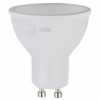 Лампа светодиодная ЭРА GU10 8W 2700K матовая LED MR16-8W-827-GU10 Б0036728