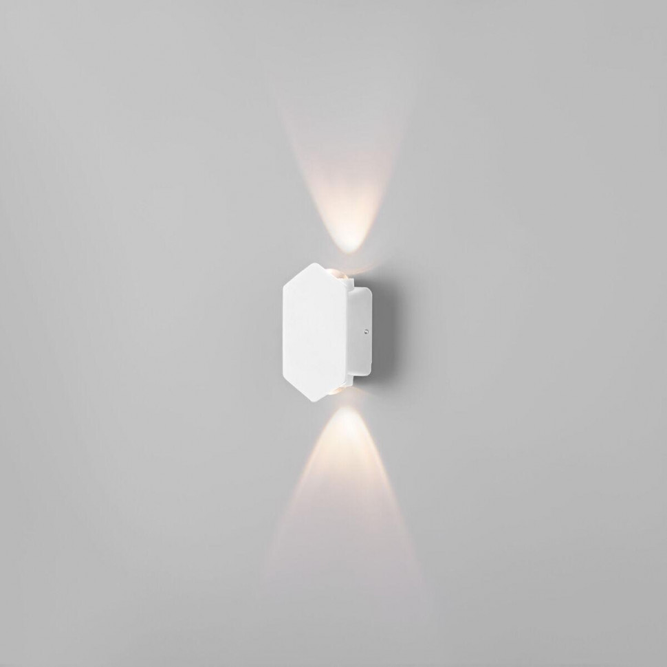 Уличный настенный светильник Elektrostandard Mini Light 35152/D белый 4690389188350 a060878