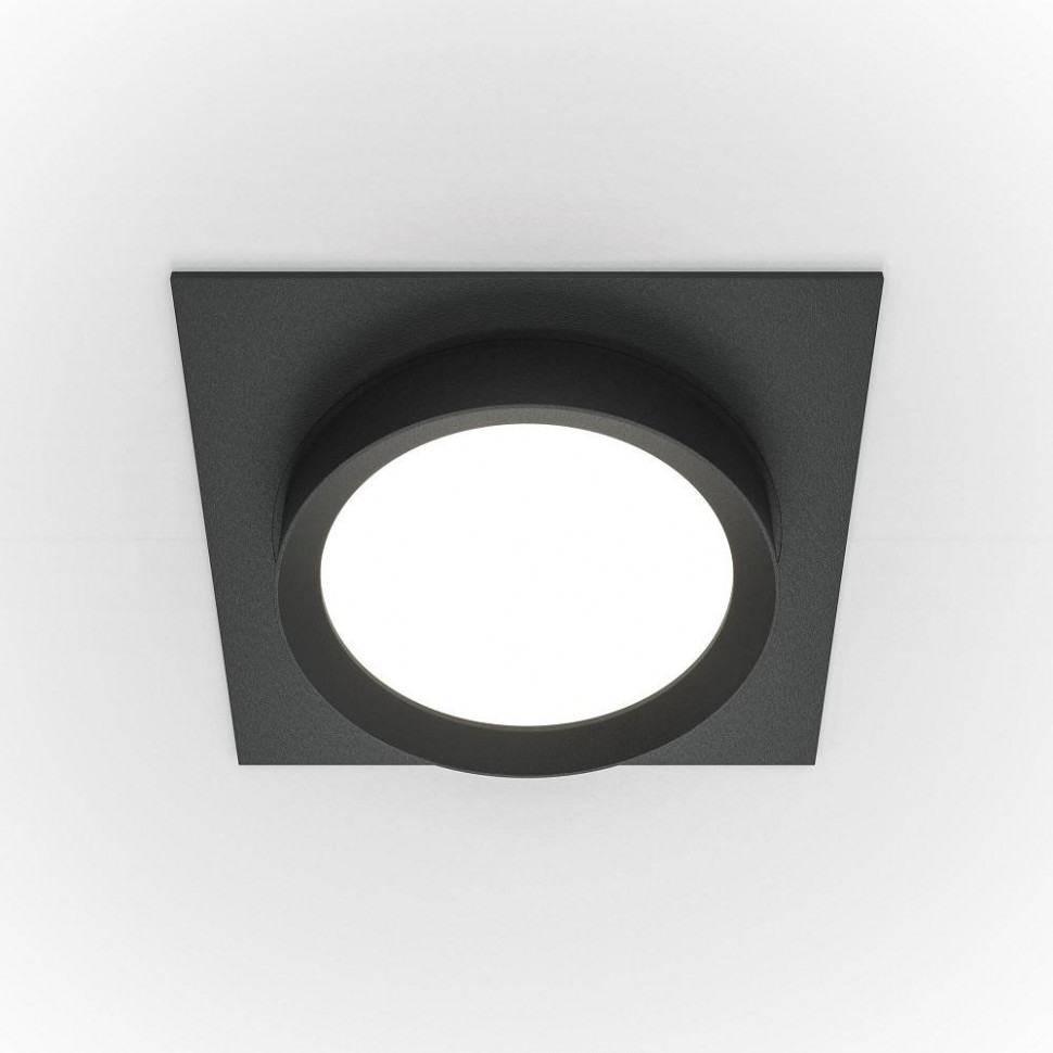 Встраиваемый светильник Maytoni Technical Hoop DL086-GX53-SQ-B