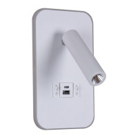 Спот Reluce 86204-9.2-001KT LED12W+USB WT