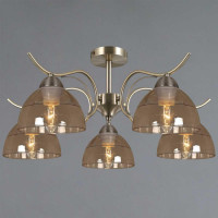 Люстра на штанге Illumico IL0733-5CSQ-25 AB AREZZO
