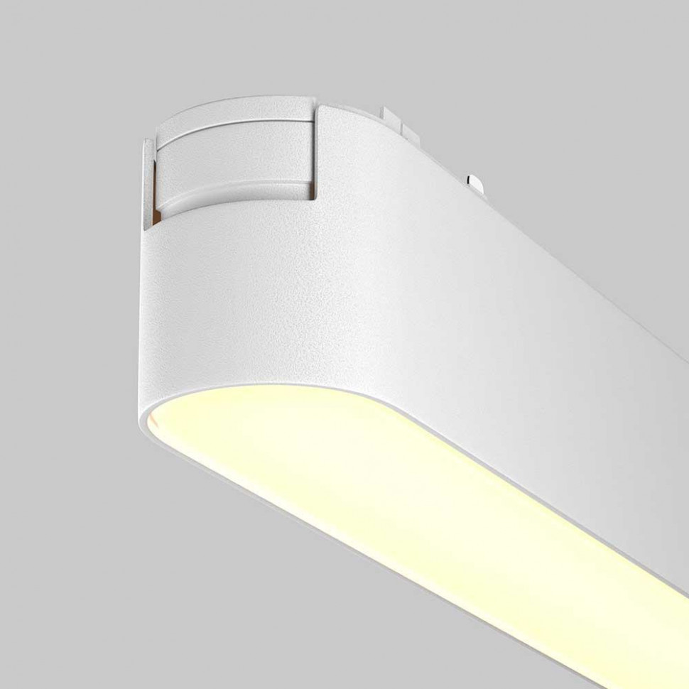 Трековый магнитный светильник Maytoni Basis TR080-1-18W3K-W