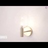 Настольная лампа Crystal Lux Andres LG1 Bronze/Transparente