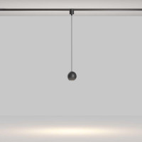 Трековый подвесной магнитный светильник Maytoni Sfera TR165-1-8W3K-M-B