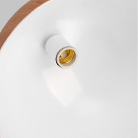 Подвесной светильник IMEX MD.5660-1-P-WT+WOOD
