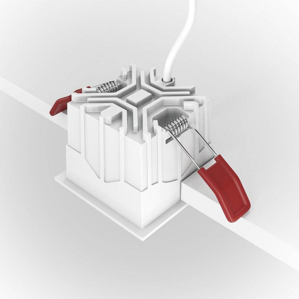 Встраиваемый светильник Maytoni Technical Alfa LED DL043-01-10W3K-SQ-WB