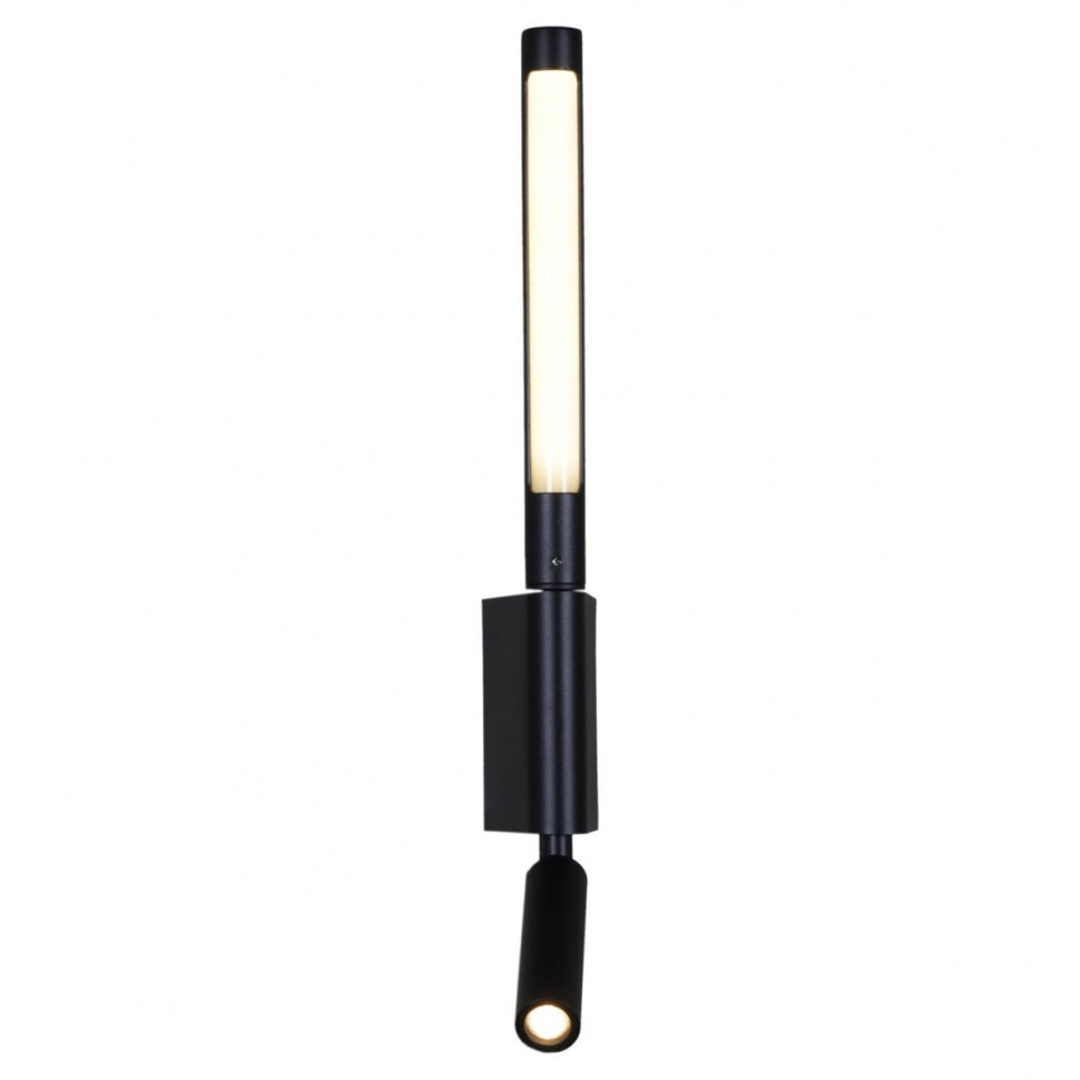Настенный светильник Reluce 86209-9.2-001KT LED3W+6W BK