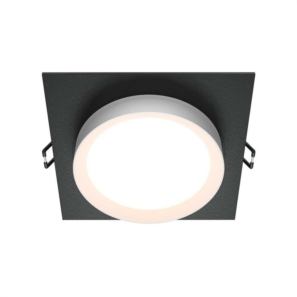 Встраиваемый светильник Maytoni Technical Hoop DL086-GX53-SQ-BW