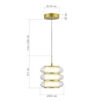Подвесной светильник ST Luce Frittela SL6239.203.03