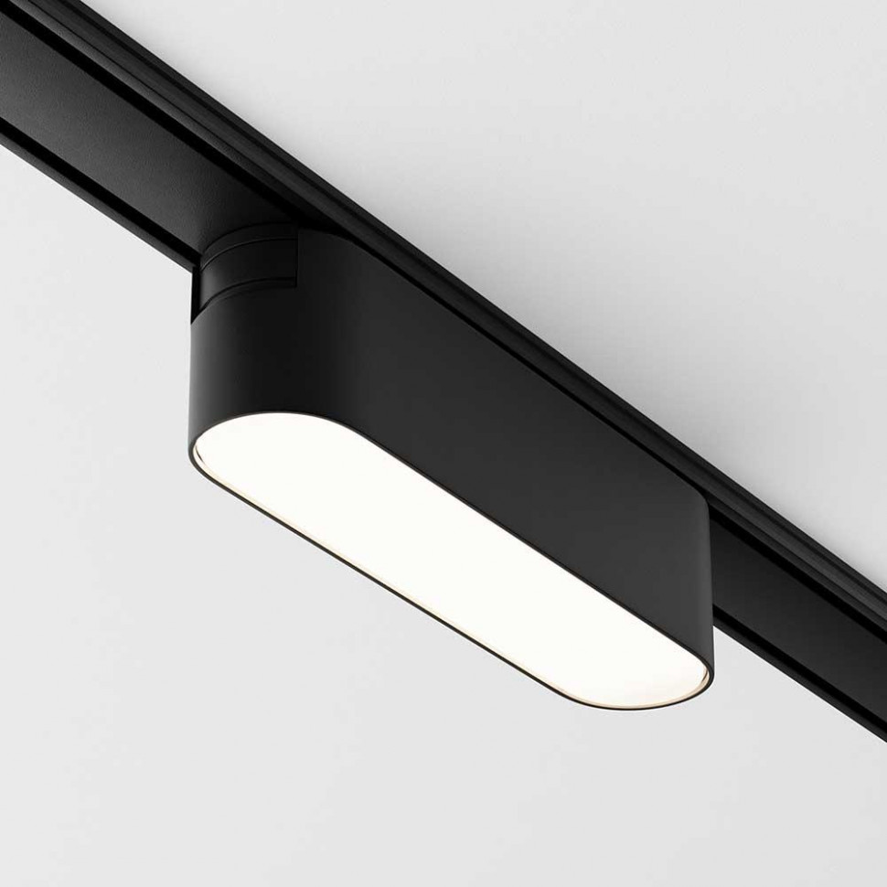 Трековый магнитный светильник Maytoni Basis TR080-1-6W4K-B