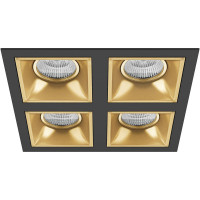 Встраиваемый светильник Lightstar Domino Quadro (214547+214503+214503+214503+214503) D54703030303