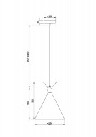 Подвесной светильник Freya Moth FR5392PL-01GR