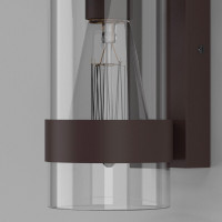 Уличный настенный светильни Elektrostandard Falcon 35167/D темно-коричневый4690389195273 a063466