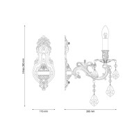 Бра Lucia Tucci Barletta W122.1 Cream White