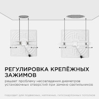 Встраиваемая светодиодная панель Apeyron FLP 06-118