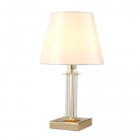 Настольная лампа Crystal Lux Nicolas NICOLAS LG1 GOLD/WHITE