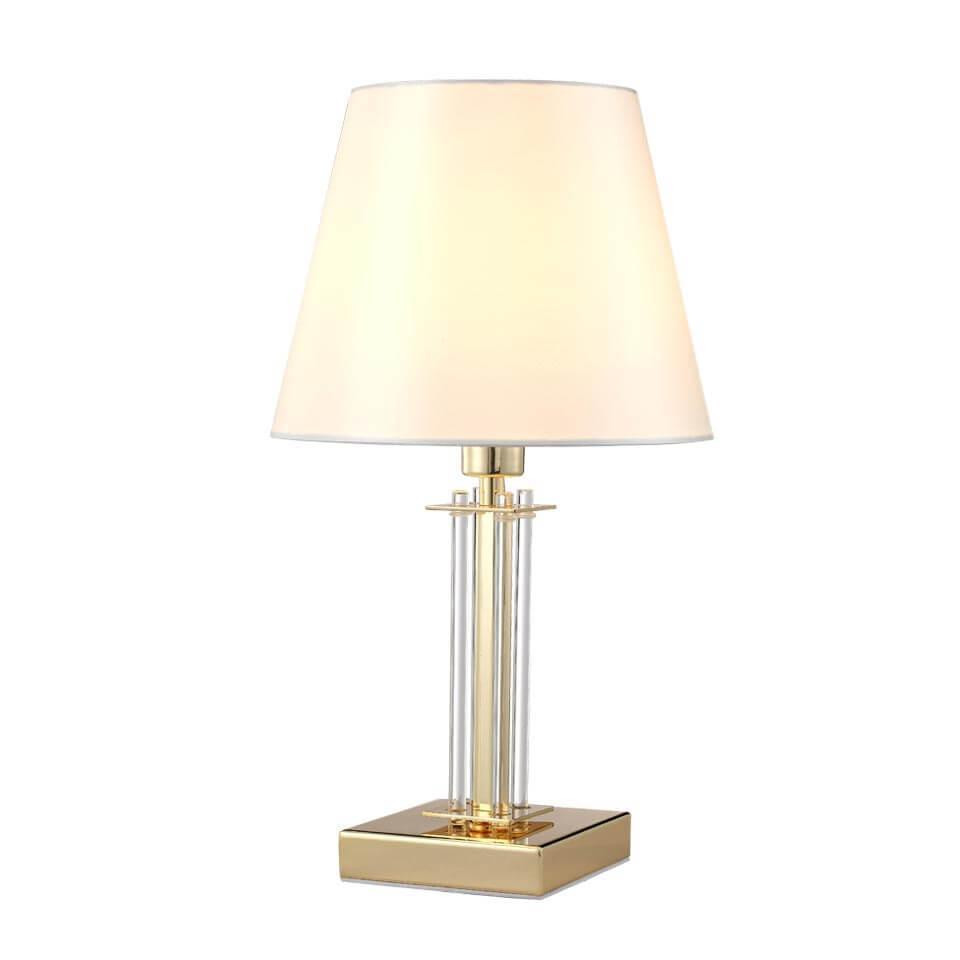 Настольная лампа Crystal Lux Nicolas NICOLAS LG1 GOLD/WHITE