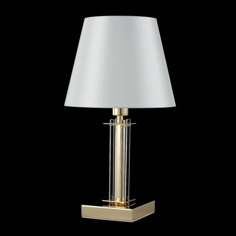 Настольная лампа Crystal Lux Nicolas NICOLAS LG1 GOLD/WHITE