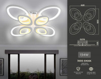 Потолочная светодиодная люстра Ambrella light Acrylica Original FA4179