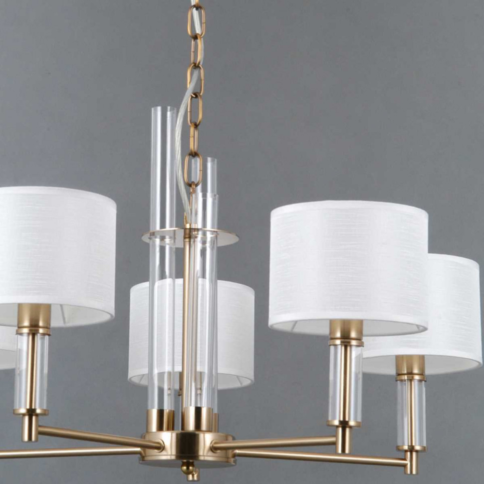 Подвесная люстра Illumico IL0755-5PSQ-25 BRASS GENOA
