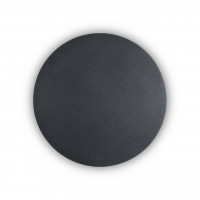 Настенно-потолочный светодиодный светильник Ideal Lux Cover Ap D15 Round Nero 195742