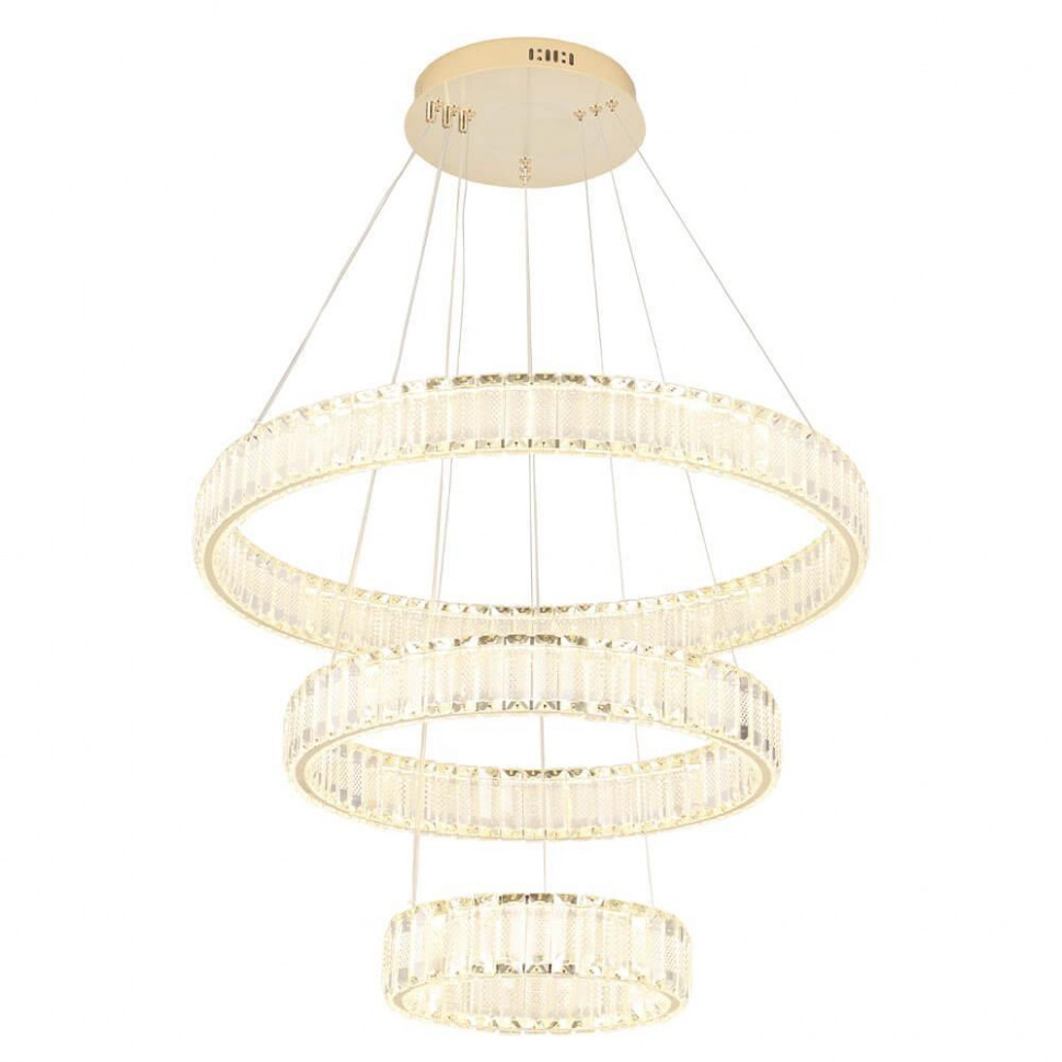 Подвесная люстра Crystal Lux MUSIKA SP150W LED GOLD